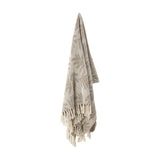 Gabriela Cotton Christmas Throw - Beige