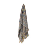 Lazzario Striped Cotton Throw - Multi