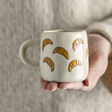 Millie Croissant Stoneware Cup 110ml - Cream