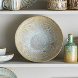 Fleur Stoneware Bowl 27cm - Beige