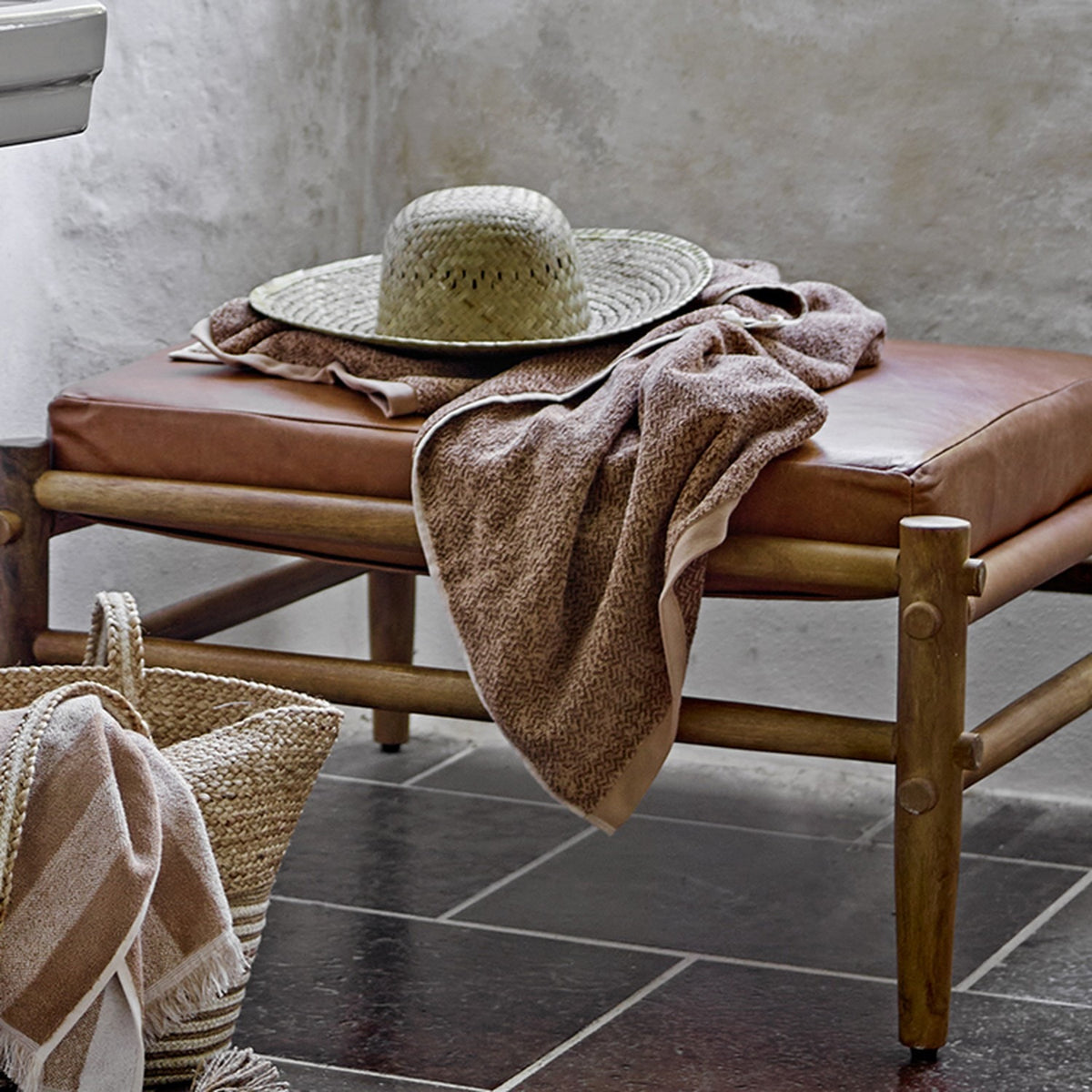 Kahla Cotton Towel 100x50cm - Brown