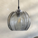 Adar Glass Pendant Light - Grey