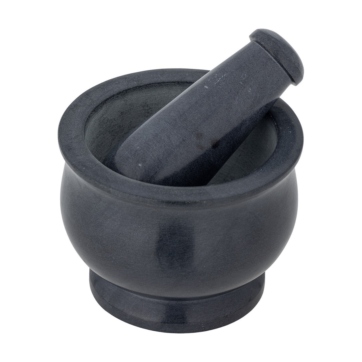 Aprilla Soapstone Pestle & Mortar - Grey