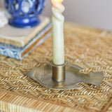 Fabius Fish Iron Candle Holder - Brass
