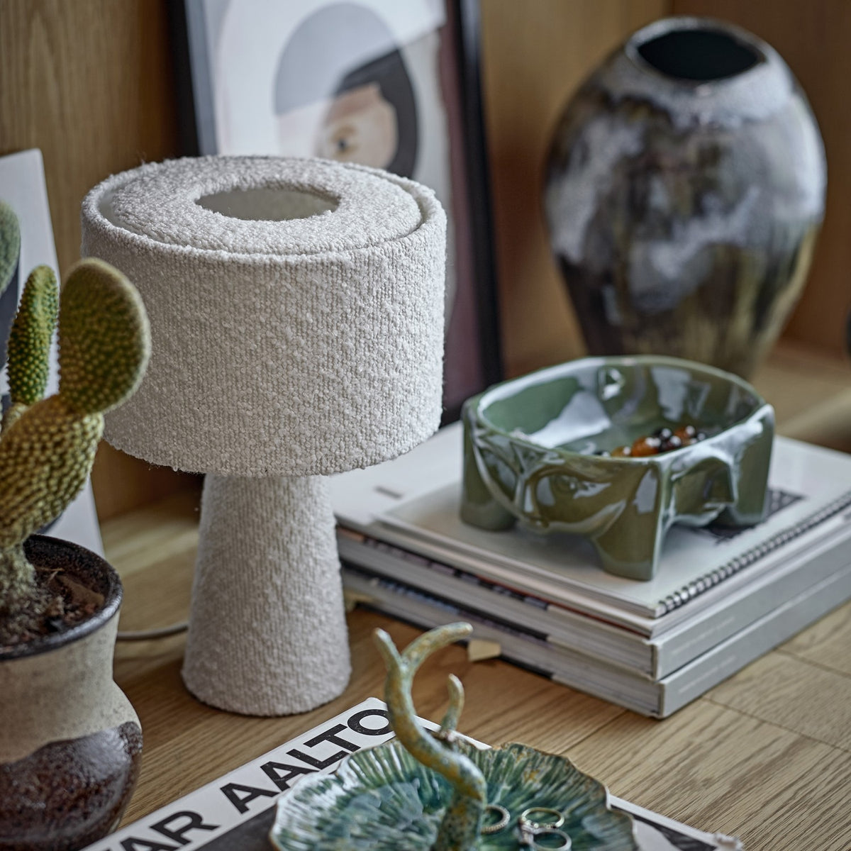 Emmie Table Lamp - White
