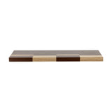 Seldon Geometric Chopping Board - Brown