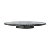 Nuni Round Marble Lazy Susan - Green