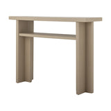 Cupa Wooden Console Table - Beige