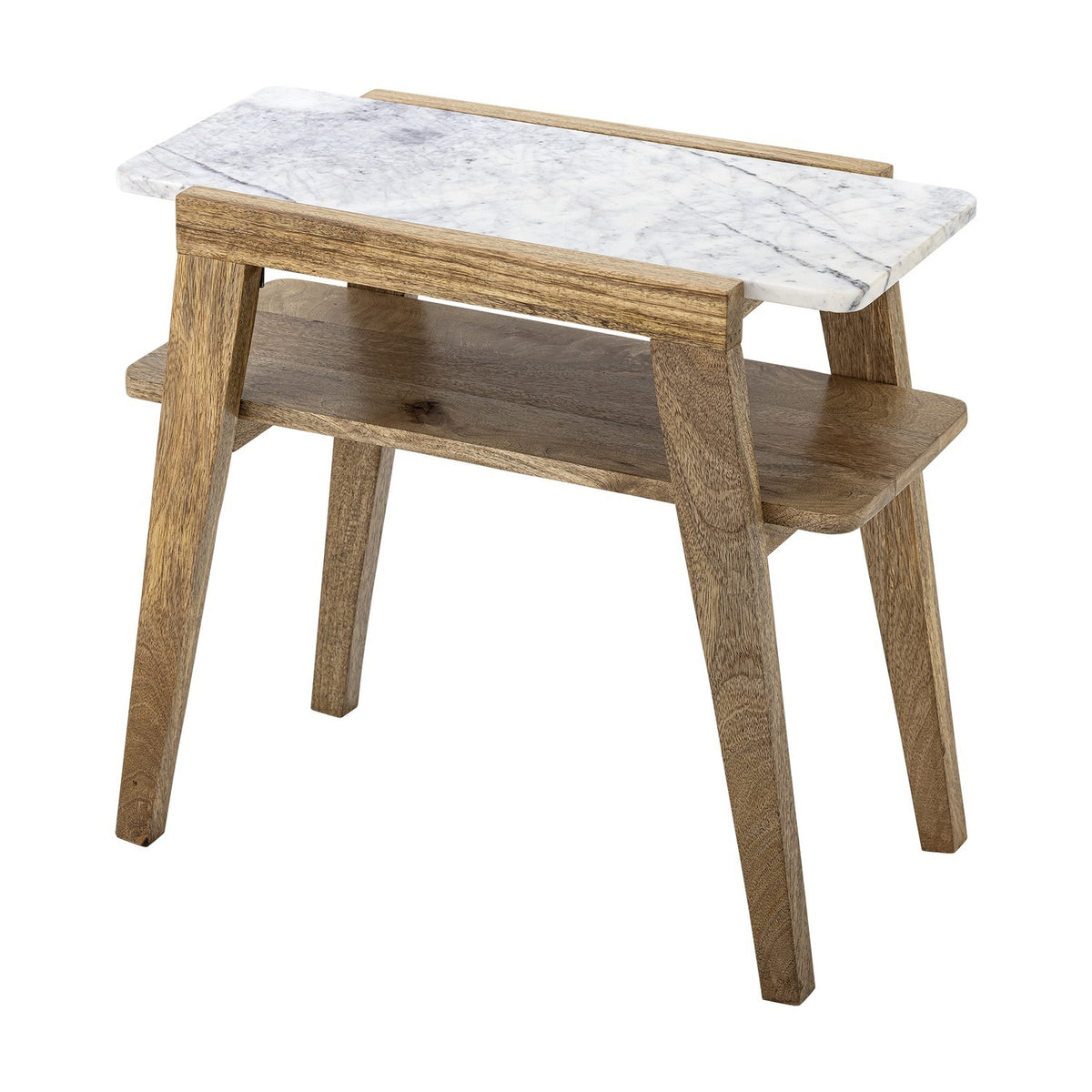 Livi Wooden Side Table - Brown