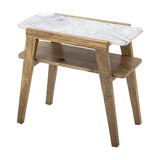 Livi Wooden Side Table - Brown