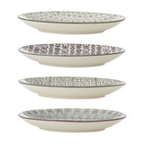 Karine Stoneware Side Plates Set of 4 - Multi