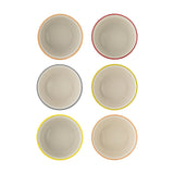 Carla Stoneware Bowls 11cm Set of 6 - Multi