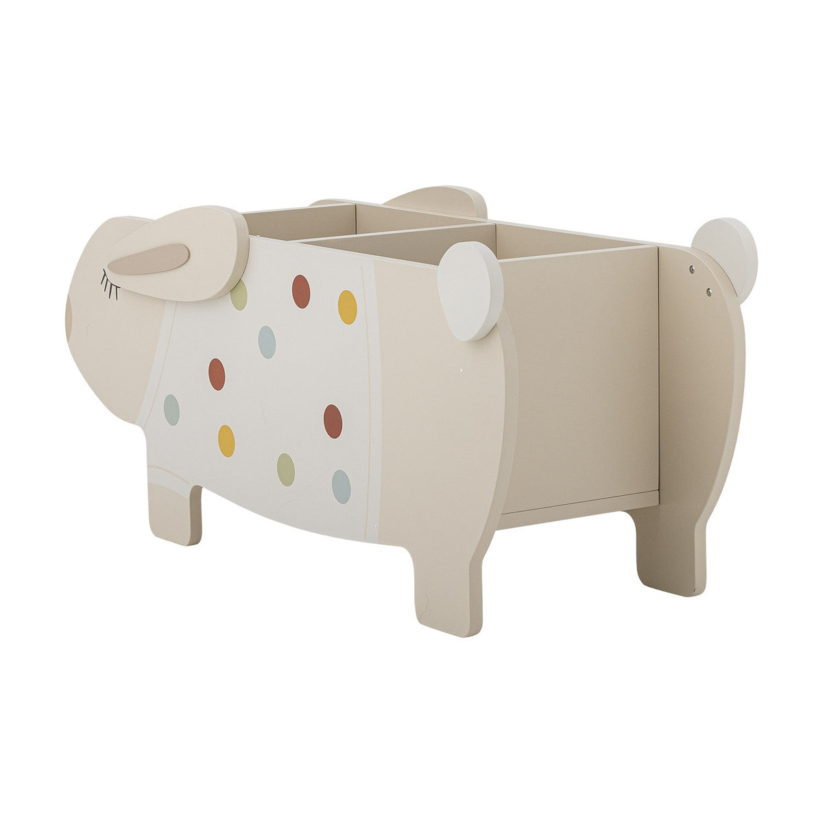 Villja Rabbit Kids Bookshelf - Beige