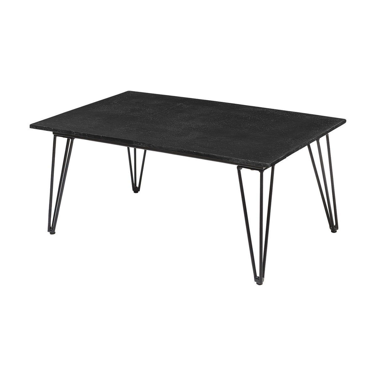 Mundo Cement Garden Table - Black