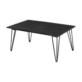 Mundo Cement Garden Table - Black