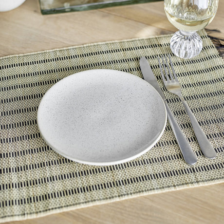 Addison Speckled Stoneware Side Plate 20cm - White