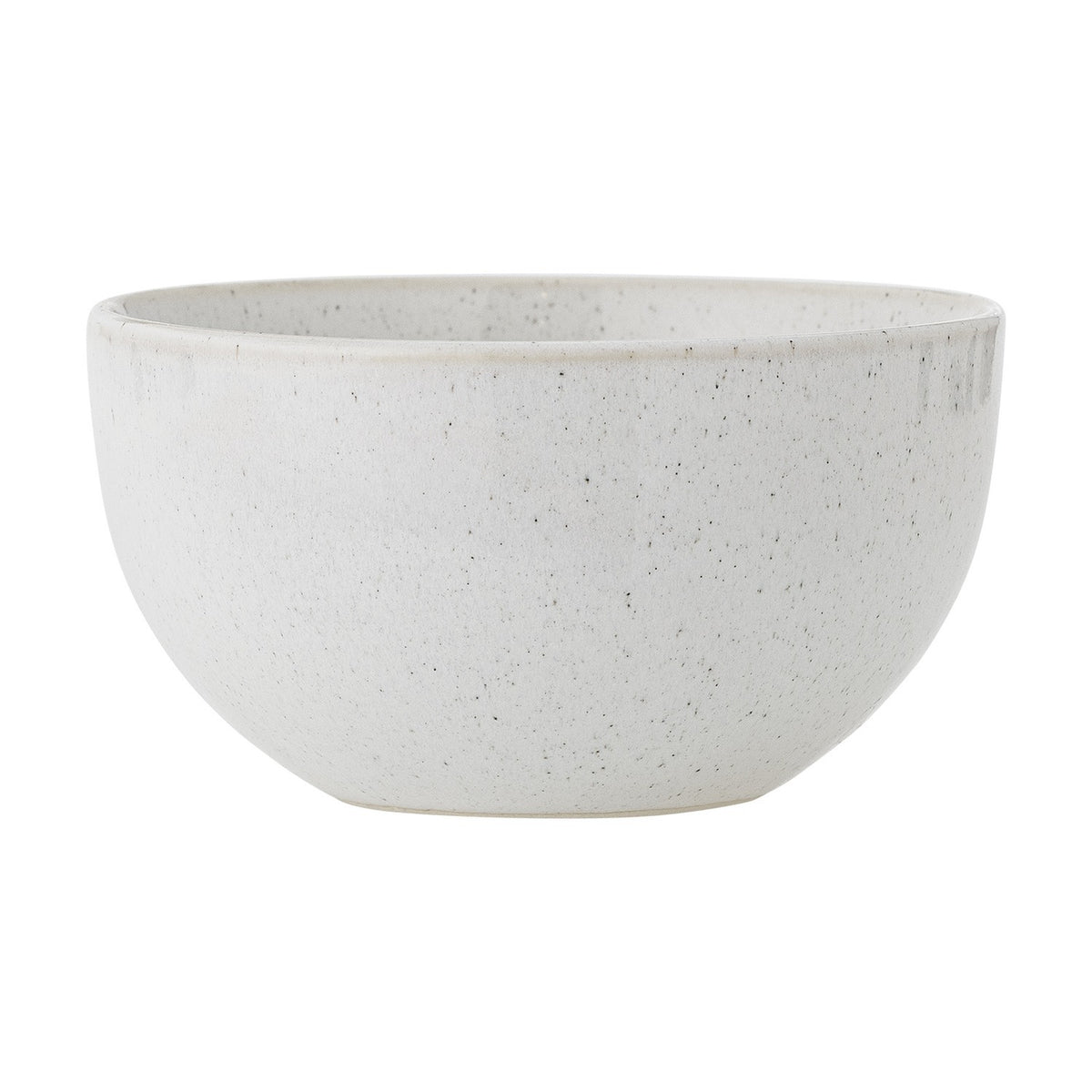 Addison Speckled Stoneware Bowl 13cm - White