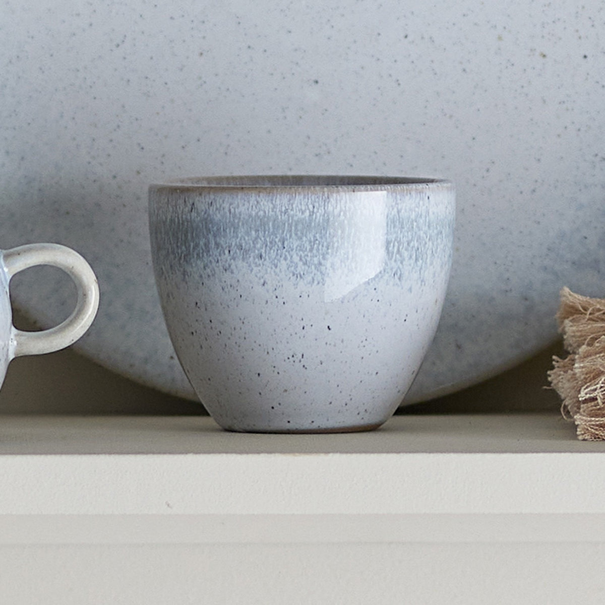 Paula Speckled Stoneware Cup 195ml - Blue