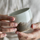 Paula Crackle Stoneware Cup 195ml - Grey