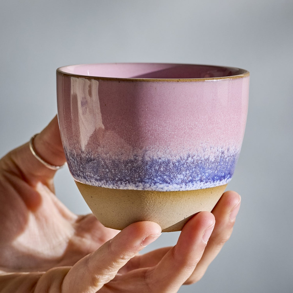 Paula Stoneware Cup 195ml - Pink