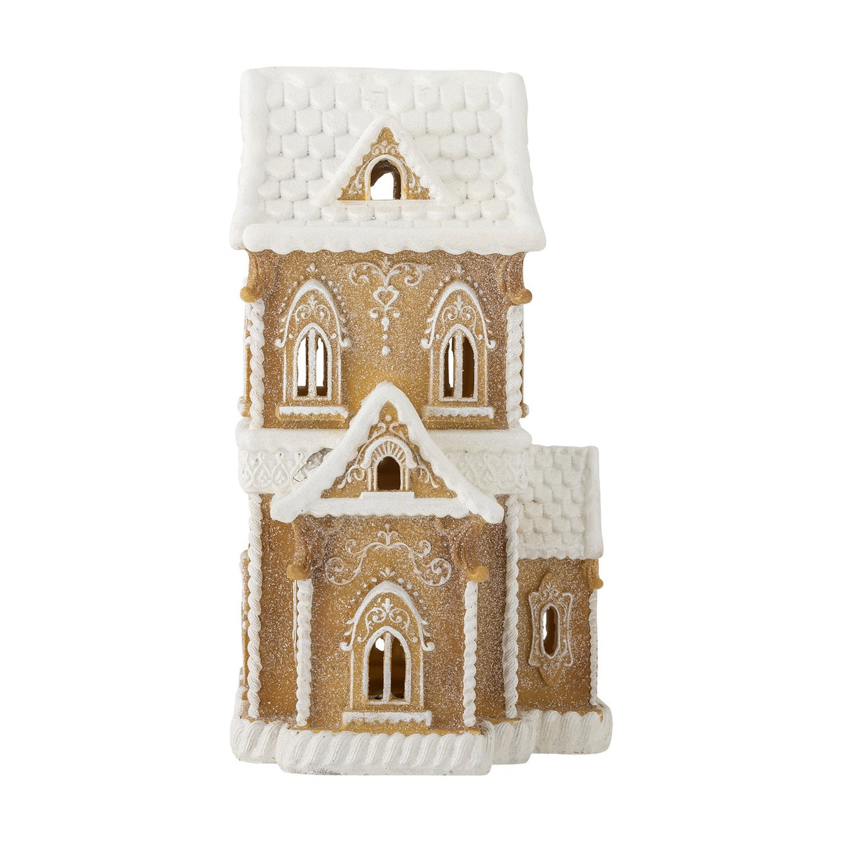 Kevin Resin Christmas Decoration with Light - Brown