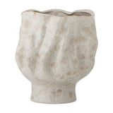 Adair Stoneware Vase 24cm - White