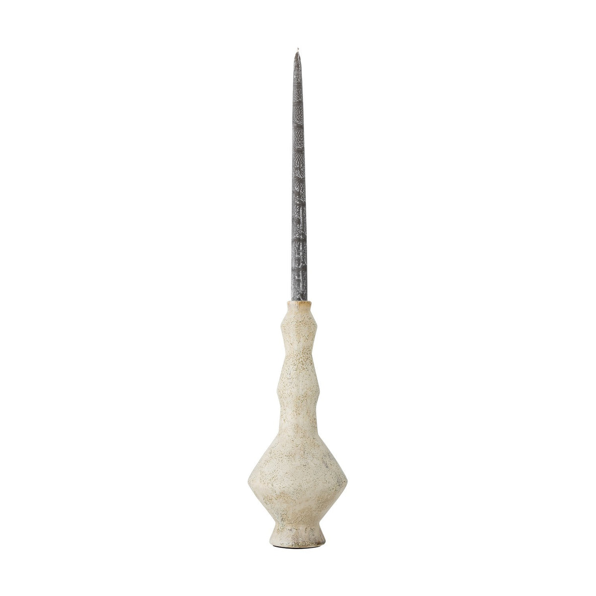 Bancroft Terracotta Candle Holder - Cream