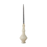 Bancroft Terracotta Candle Holder - Cream