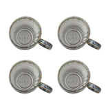 Nigel Stoneware Mugs 300ml Set of 4 - Blue