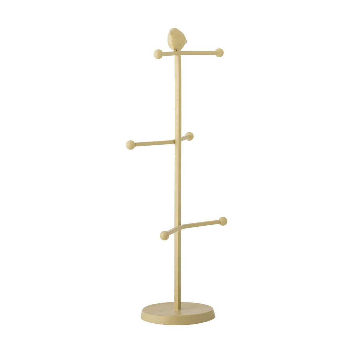 Dean Cast Iron Mug Tree - Yellow