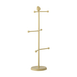 Dean Cast Iron Mug Tree - Yellow