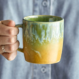 Milani Stoneware Mug 400ml - Green