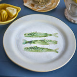 Hadden Stoneware Dinner Plates Set of 4 - Cream
