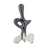 Harlan Stoneware Ornament - Blue