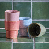 Ewan Speckled Stoneware Cups 150ml Set of 4 - Multi