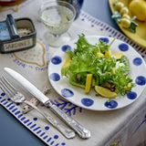 Linora Stoneware Dinner Plates Set of 3 - Blue