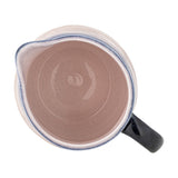 Tatum Ribbed Stoneware Milk Jug 380ml - Multi
