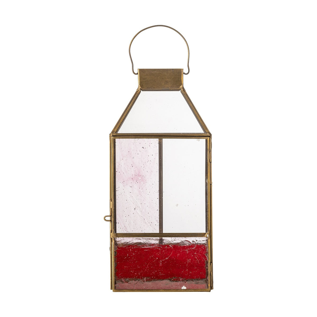 Drew Glass Outdoor Lantern - Pink
