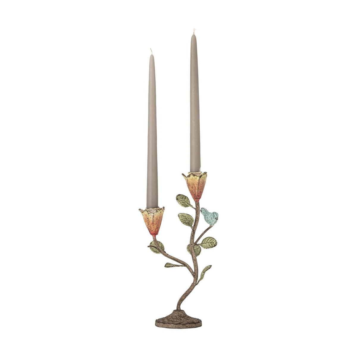 Zaina Iron Candle Holder - Multi