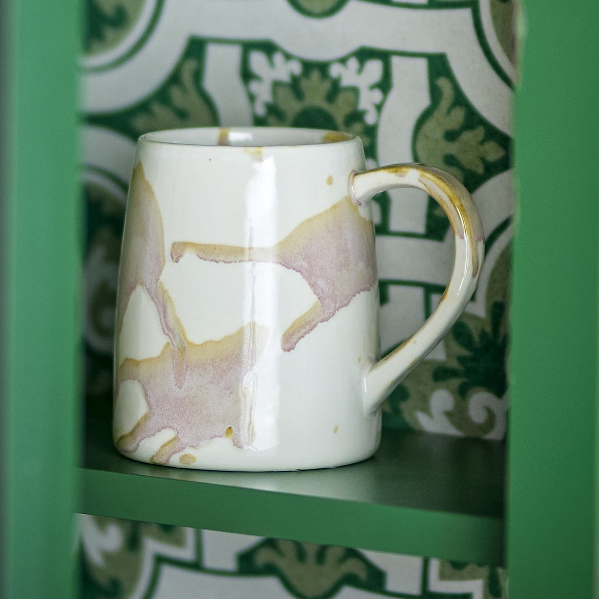 Winnie Stoneware Mugs 370ml Set of 4 - Cream