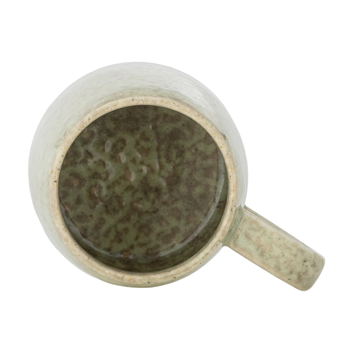 Winnie Speckled Stoneware Mugs 370ml Set of 4 - Green