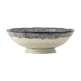 Imogen Banded Stoneware Bowl 24cm - Multi