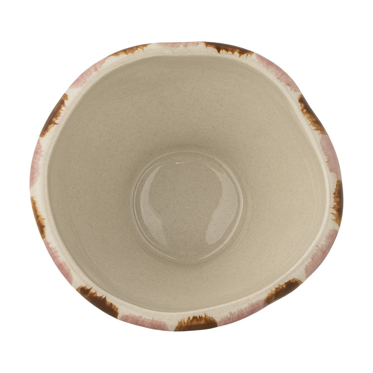Nini Striped Stoneware Bowl 9cm - Multi