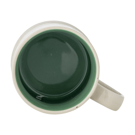 Kenai Stoneware Christmas Cups 300ml Set of 4 - Cream