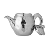 Shine Stoneware Teapot with Strainer 1000ml - Silver