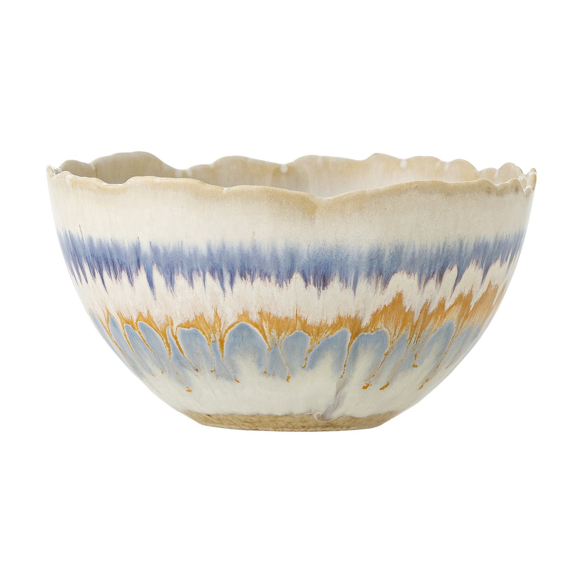 Zeno Stoneware Bowl 14.5cm - Multi