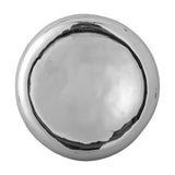 Shine Pebble Stoneware Bowl 23cm - Silver