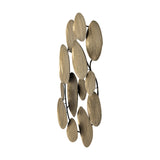 Raynee Pebble Iron Wall Decor - Brass