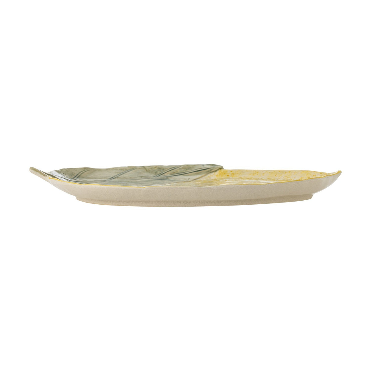 Hadden Lemon Stoneware Platter - Yellow