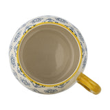 Wrenna Floral Stoneware Cups 400ml Set of 4 - Multi